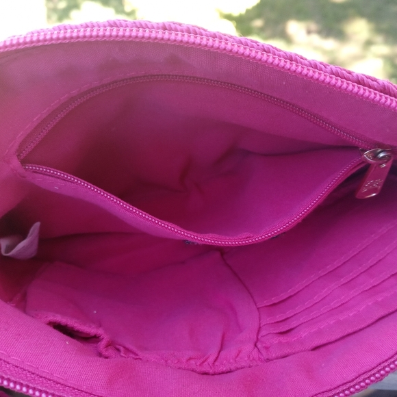 The Sak crochet magenta wristlet - Picture 5 of 13